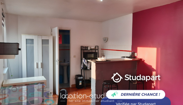 Logement tudiant Location Studio Meublé Reims (51100)