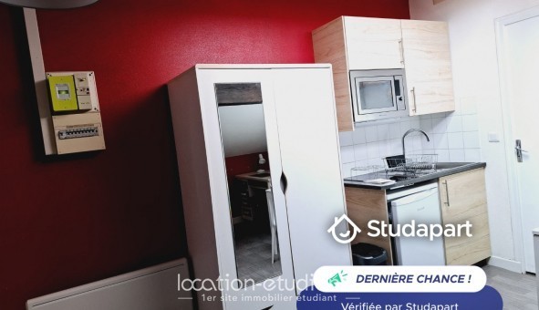 Logement tudiant Studio à Reims (51100)