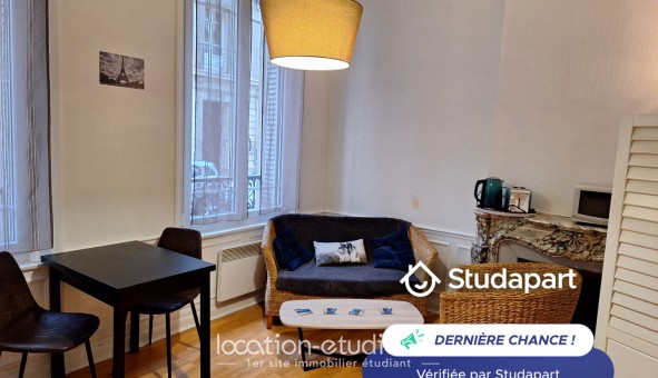 Logement tudiant Location Studio Meublé Reims (51100)