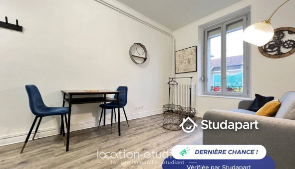 Logement tudiant Studio à Reims (51100)