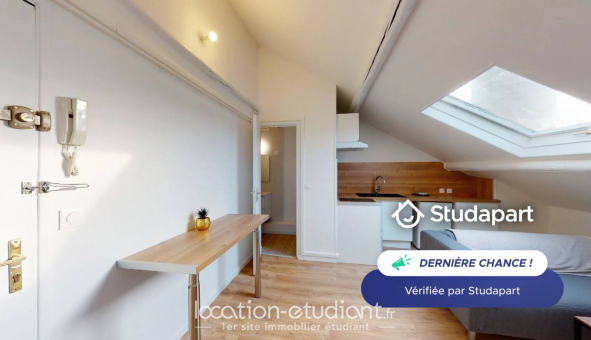 Logement tudiant Location Studio Meublé Reims (51100)