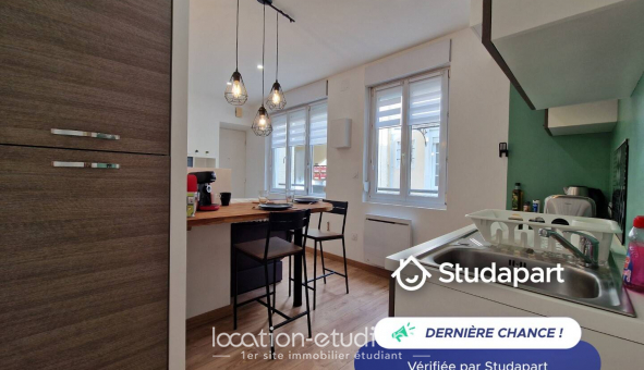 Logement tudiant Location Studio Meublé Reims (51100)