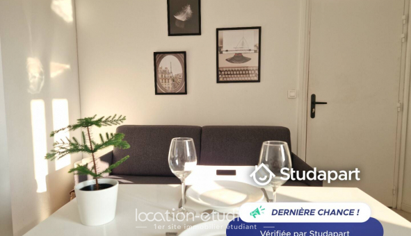 Logement tudiant Location Studio Meublé Reims (51100)