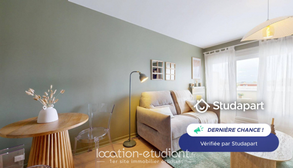 Logement �tudiant Studio &agrave; Reims (51100)