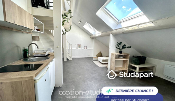 Logement �tudiant Studio &agrave; Reims (51100)