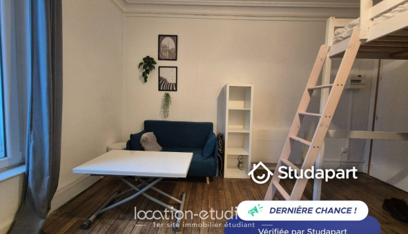 Logement �tudiant Location Studio Meubl&eacute; Reims (51100)