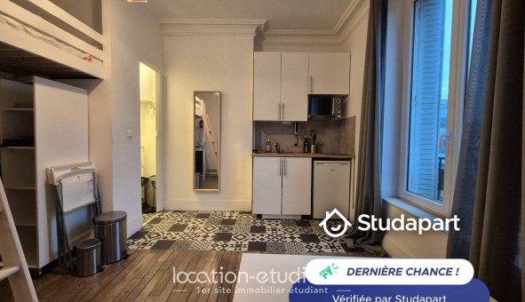 Logement �tudiant Studio &agrave; Reims (51100)