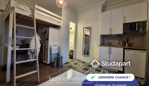 Logement �tudiant Studio &agrave; Reims (51100)