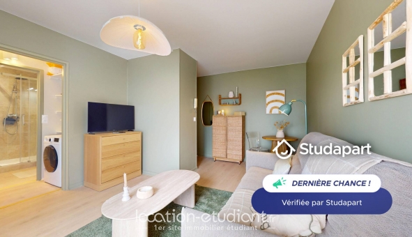 Logement étudiant Studio &agrave; Reims (51100)