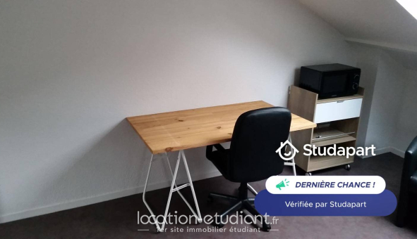 Logement étudiant Studio &agrave; Reims (51100)
