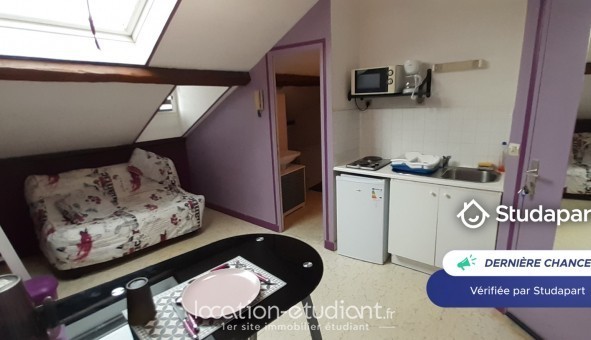 Logement �tudiant Studio &agrave; Reims (51100)