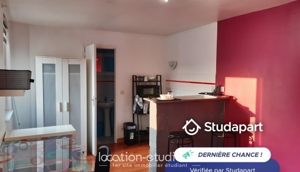 Logement �tudiant Studio &agrave; Reims (51100)