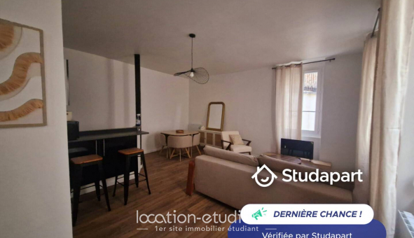 Logement �tudiant Studio &agrave; Reims (51100)