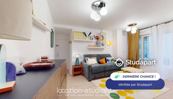 Logement �tudiant Studio &agrave; Reims (51100)