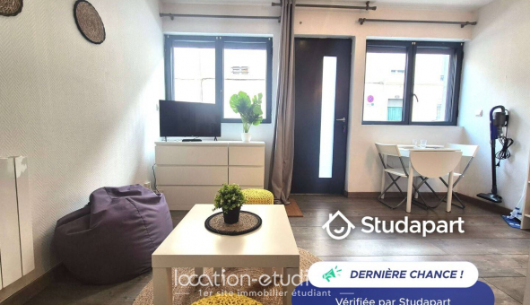 Logement �tudiant Studio &agrave; Reims (51100)