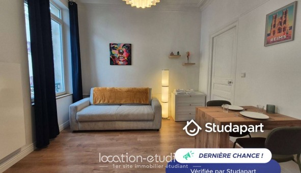 Logement �tudiant Studio &agrave; Reims (51100)