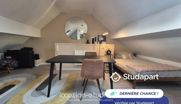 Logement �tudiant Location Studio Meubl&eacute; Reims (51100)
