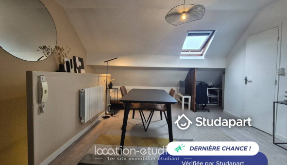 Logement �tudiant Studio &agrave; Reims (51100)