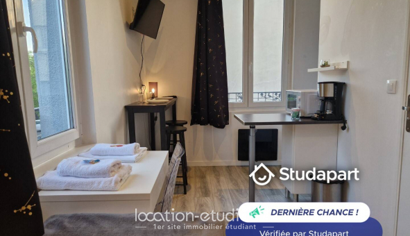 Logement �tudiant Studio &agrave; Reims (51100)