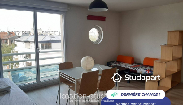 Logement �tudiant Studio &agrave; Reims (51100)