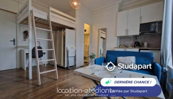 Logement �tudiant Studio &agrave; Reims (51100)