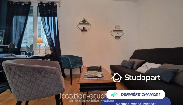 Logement �tudiant Studio &agrave; Reims (51100)
