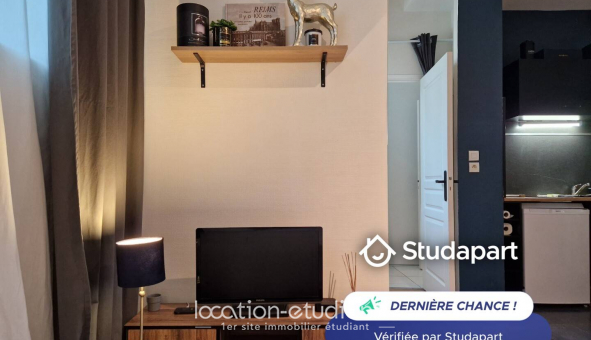 Logement �tudiant Studio &agrave; Reims (51100)