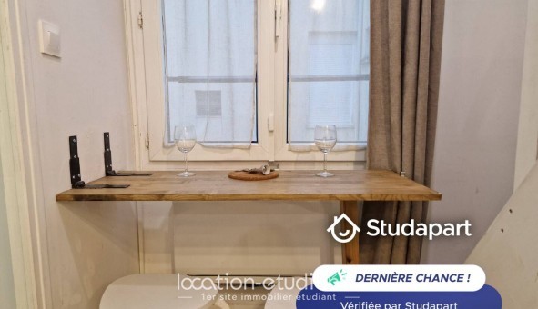 Logement �tudiant Studio &agrave; Reims (51100)
