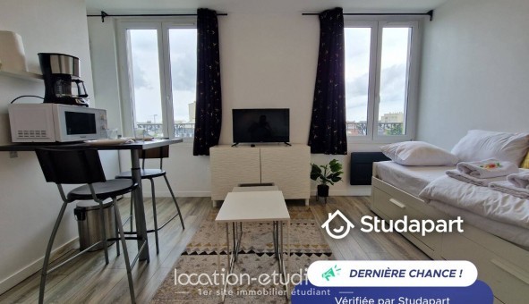 Logement �tudiant Studio &agrave; Reims (51100)