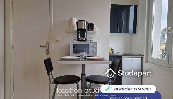 Logement �tudiant Studio &agrave; Reims (51100)