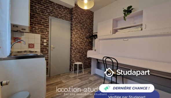 Logement étudiant Location Studio Meublé Reims (51100)