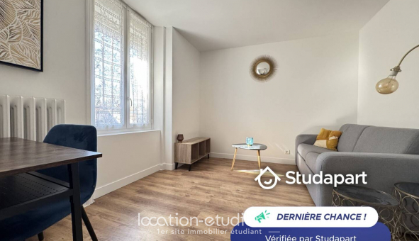 Logement �tudiant Location Studio Meubl&eacute; Reims (51100)