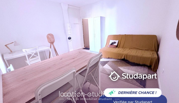 Logement �tudiant Studio &agrave; Reims (51100)