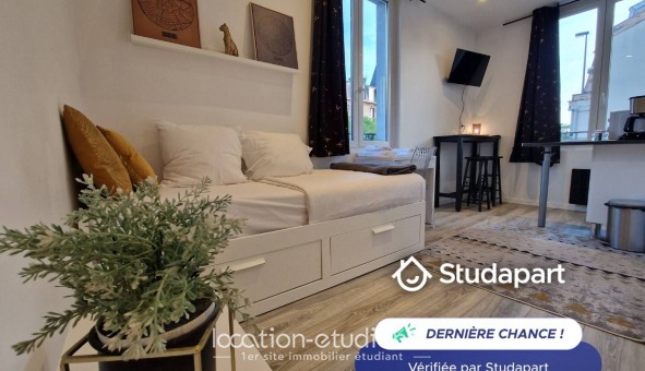 Logement �tudiant Location Studio Meubl&eacute; Reims (51100)