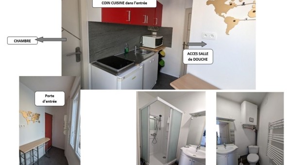 Logement �tudiant Studio &agrave; Reims (51100)
