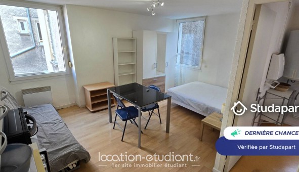 Logement �tudiant Studio &agrave; Reims (51100)