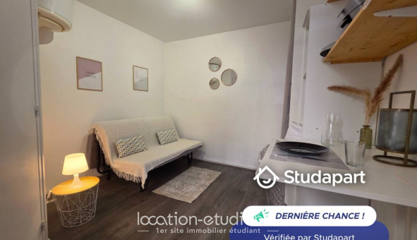 Logement �tudiant Location Studio Meubl&eacute; Reims (51100)