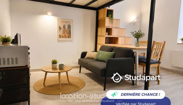 Logement �tudiant Studio &agrave; Reims (51100)
