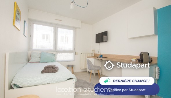 Logement �tudiant Location Studio Meubl&eacute; Rennes (35000)