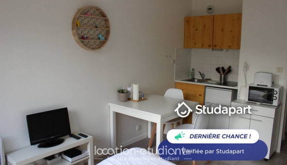 Logement étudiant Location Studio Meubl&eacute; Rennes (35000)