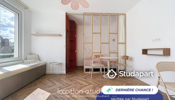 Logement �tudiant Studio &agrave; Rennes (35000)