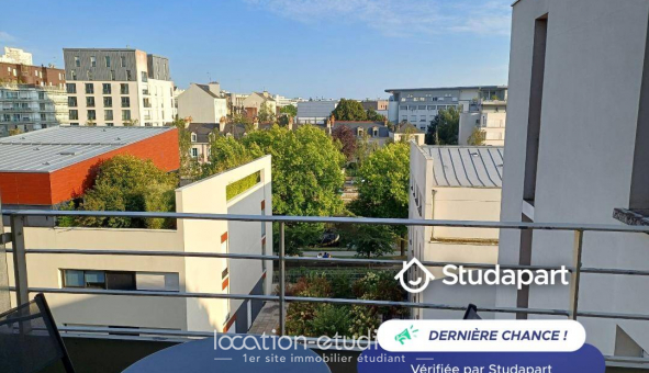 Logement �tudiant Studio &agrave; Rennes (35000)