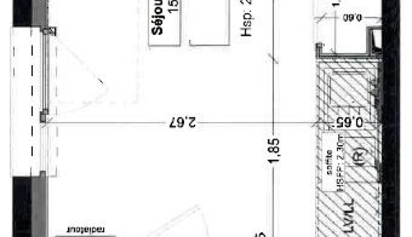 Logement �tudiant Studio &agrave; Rennes (35000)