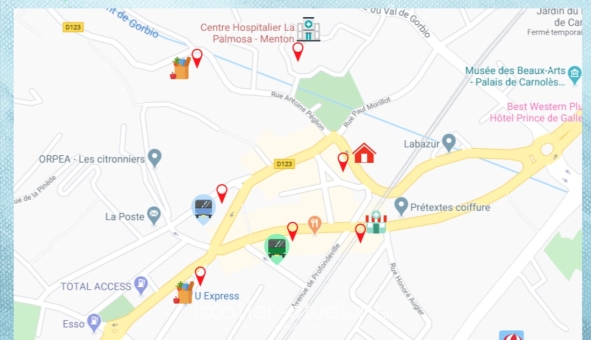 Logement tudiant Studio à Roquebrune Cap Martin (06190)