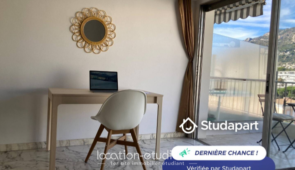 Logement tudiant Studio à Roquebrune Cap Martin (06190)