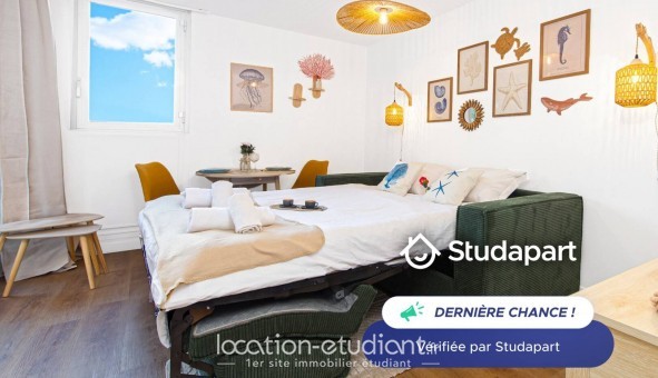 Logement �tudiant Studio &agrave; Roquebrune Cap Martin (06190)