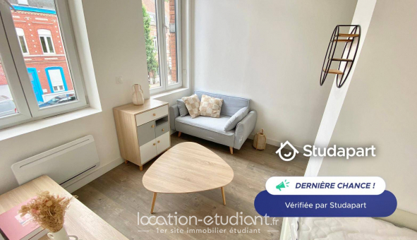 Logement tudiant Studio à Roubaix (59100)