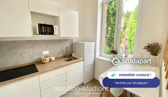 Logement tudiant Studio à Roubaix (59100)