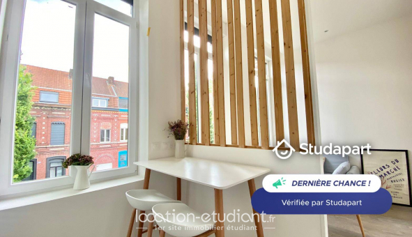 Logement tudiant Studio à Roubaix (59100)