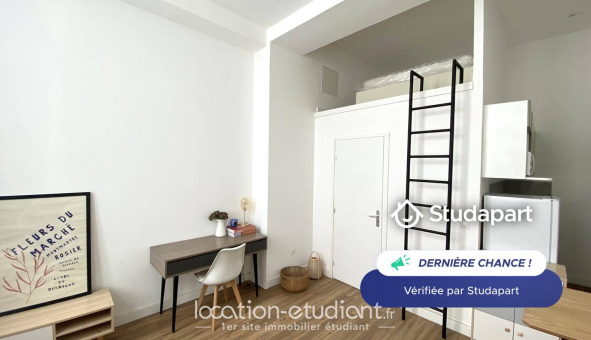 Logement tudiant Location Studio Meublé Roubaix (59100)